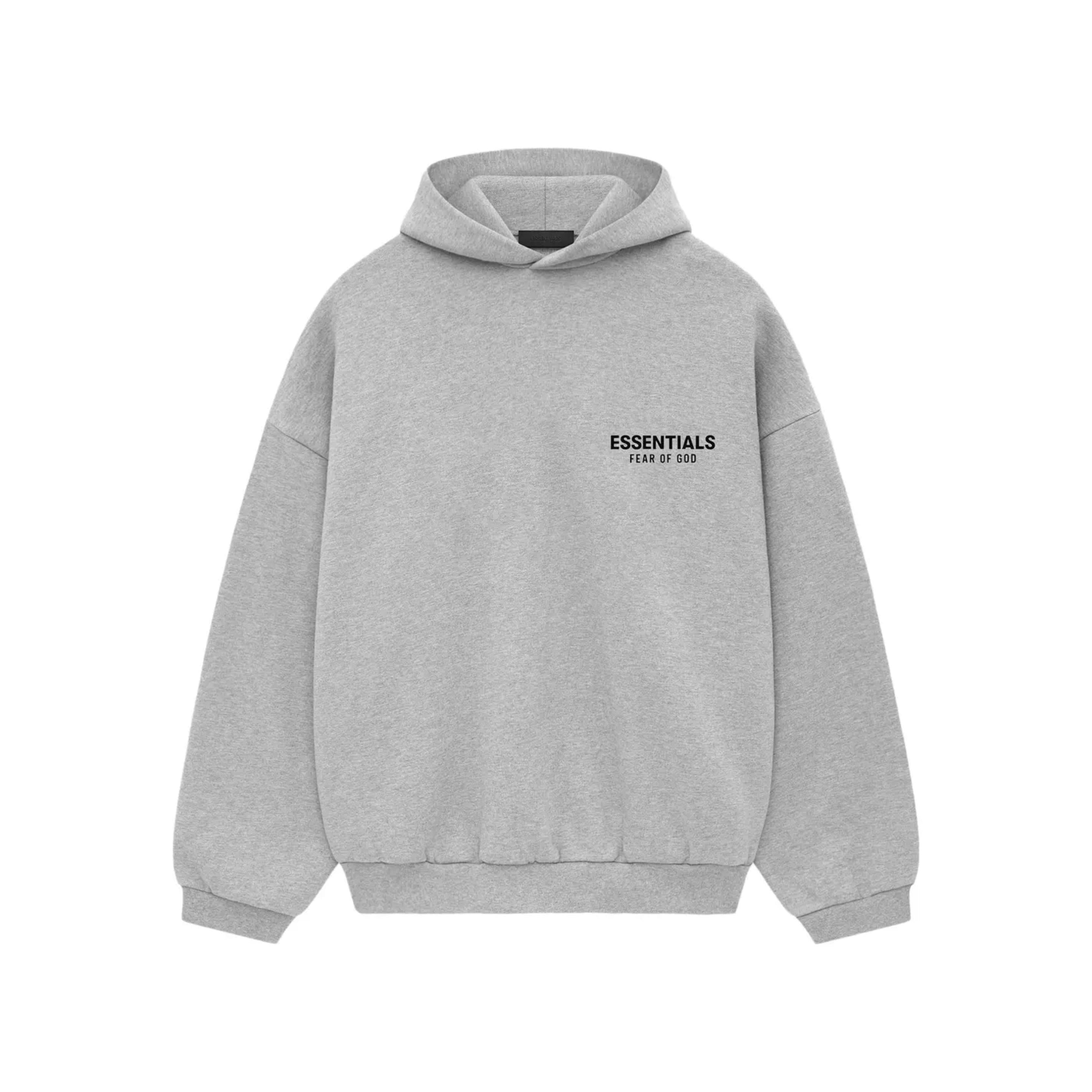 Fear of God Essentials Fleece Hoodie II - Heather Grey