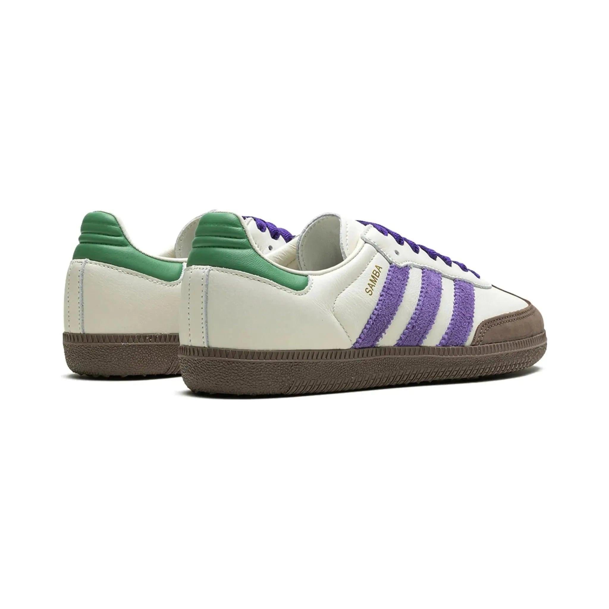 Adidas Samba OG - Off White Core Purple Green Brown