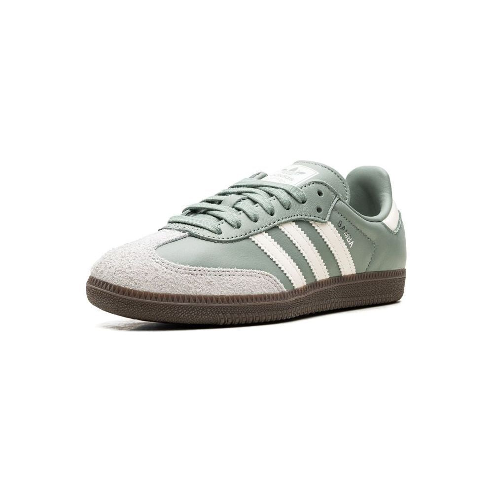 Adidas Samba OG - Silver Green Chalk White