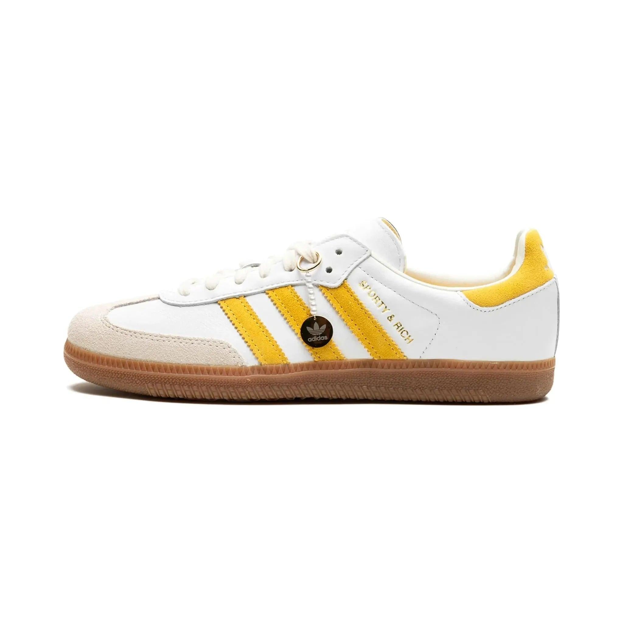 Adidas Samba - Sporty & Rich White Bold Gold