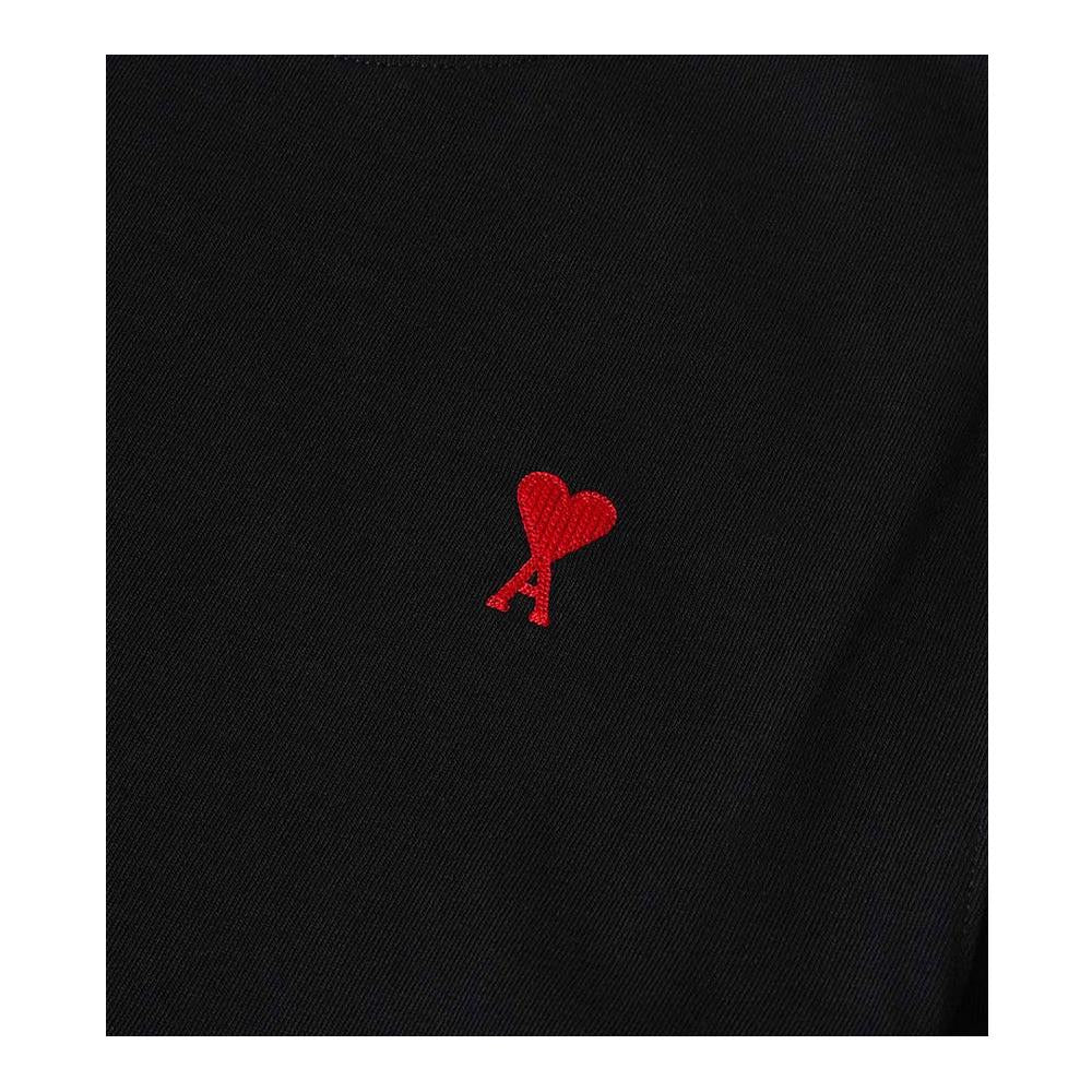 Ami Paris Ami De Coeur T-Shirt - Black