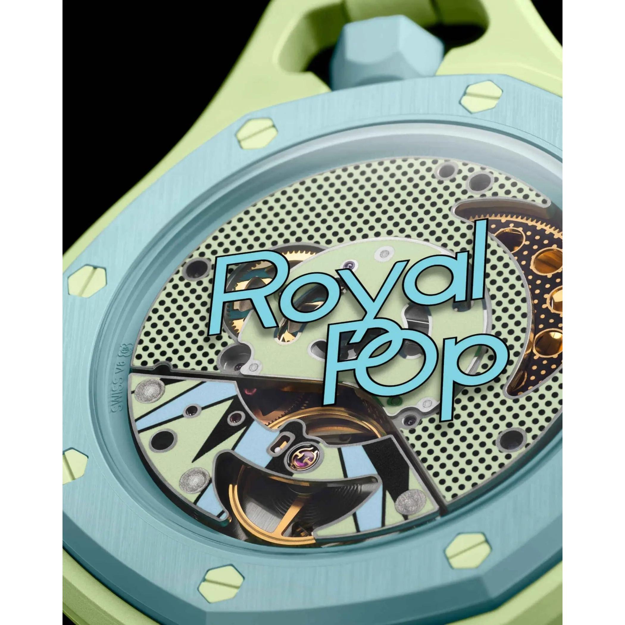 Audemars Piguet x Swatch Royal Pop - Blaue Acht