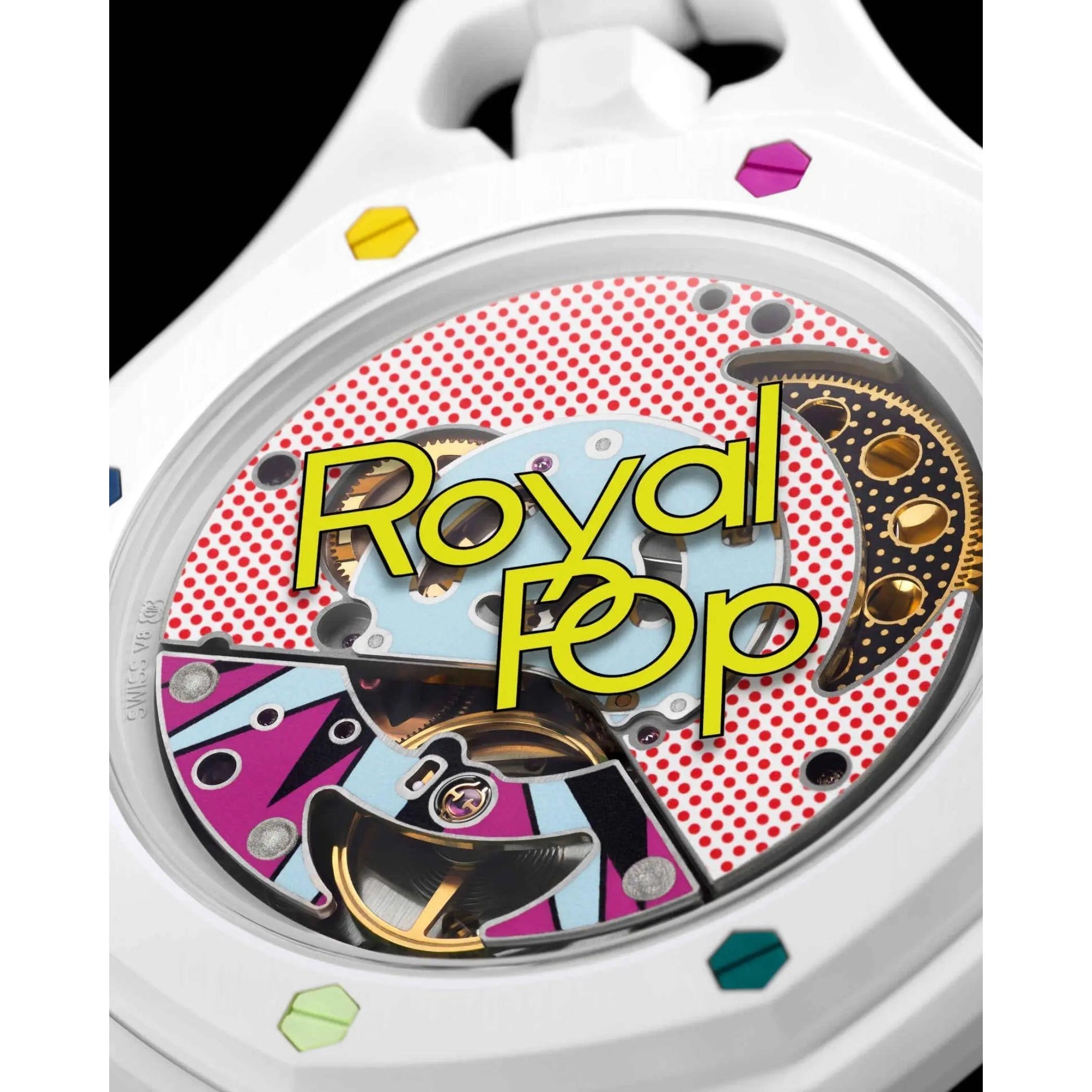 Audemars Piguet x Swatch Royal Pop - Huit Blanc