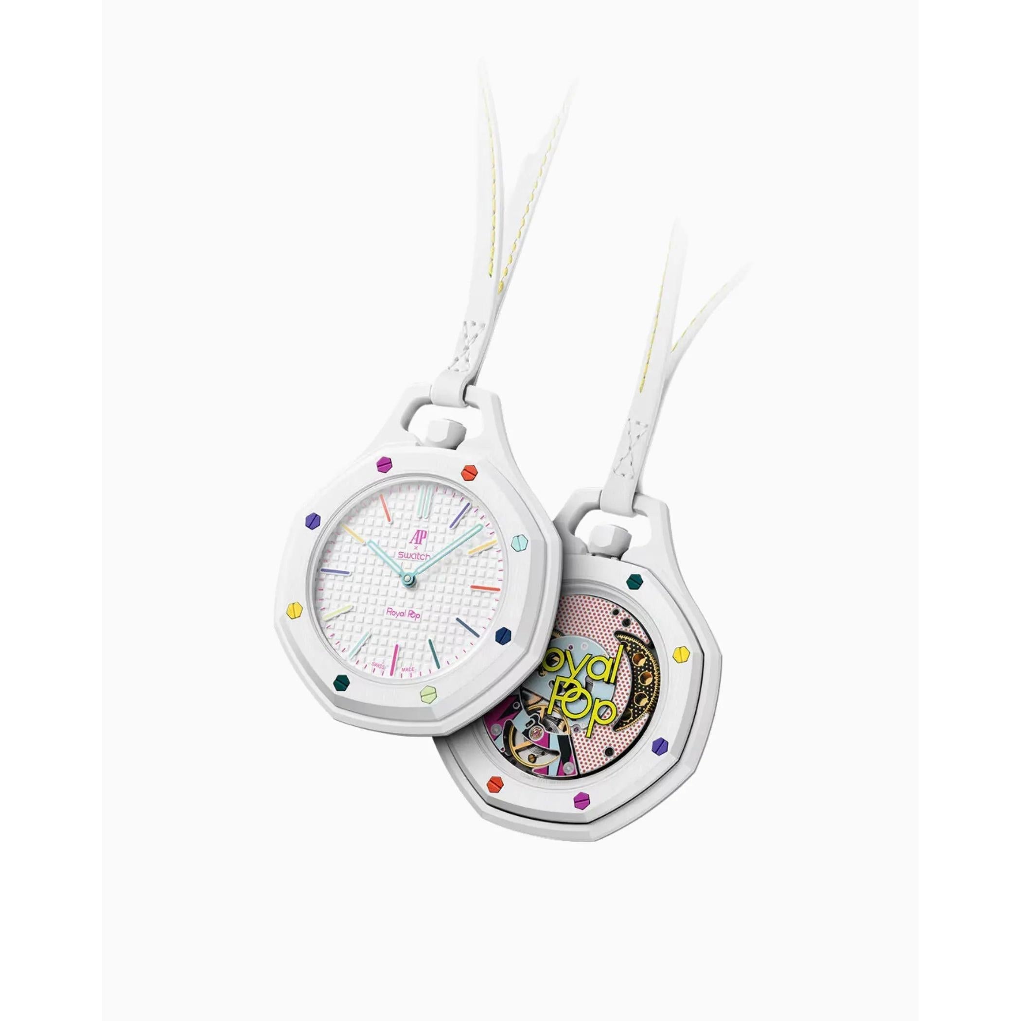 Audemars Piguet x Swatch Royal Pop - Huit Blanc