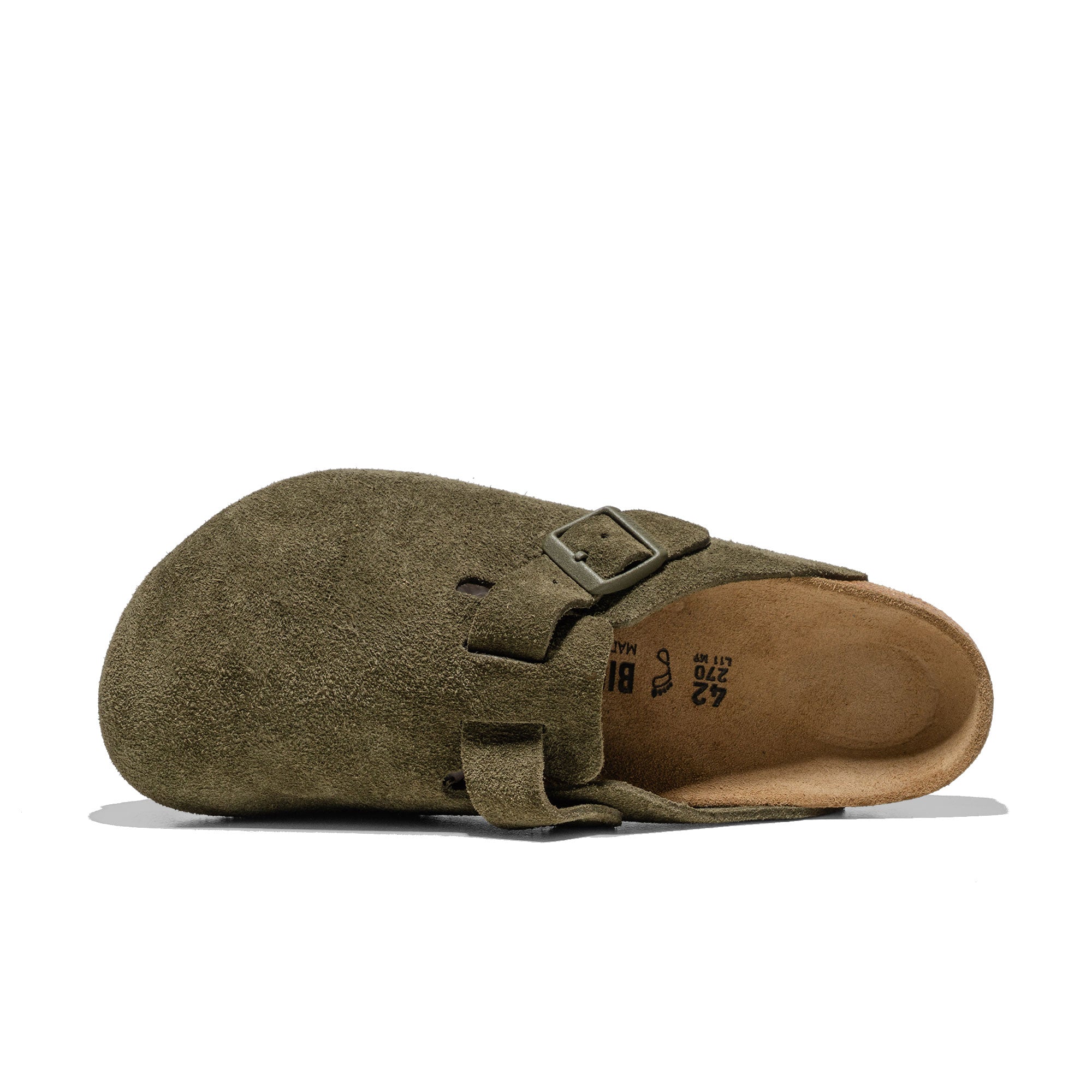Birkenstock Boston - Suede Thyme
