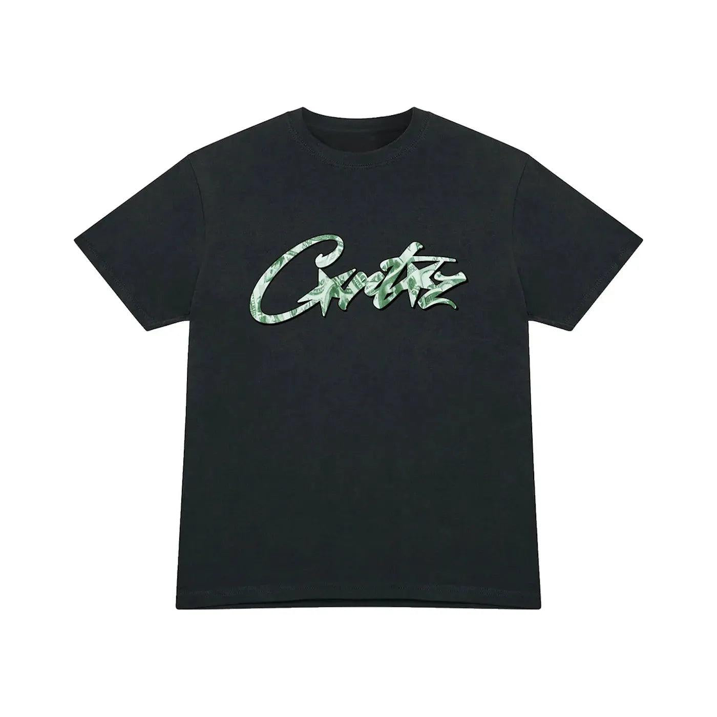 Corteiz Dollar Tee - Black