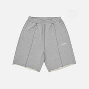Corteiz HMP Raw Hem Oversized Shorts - Grey