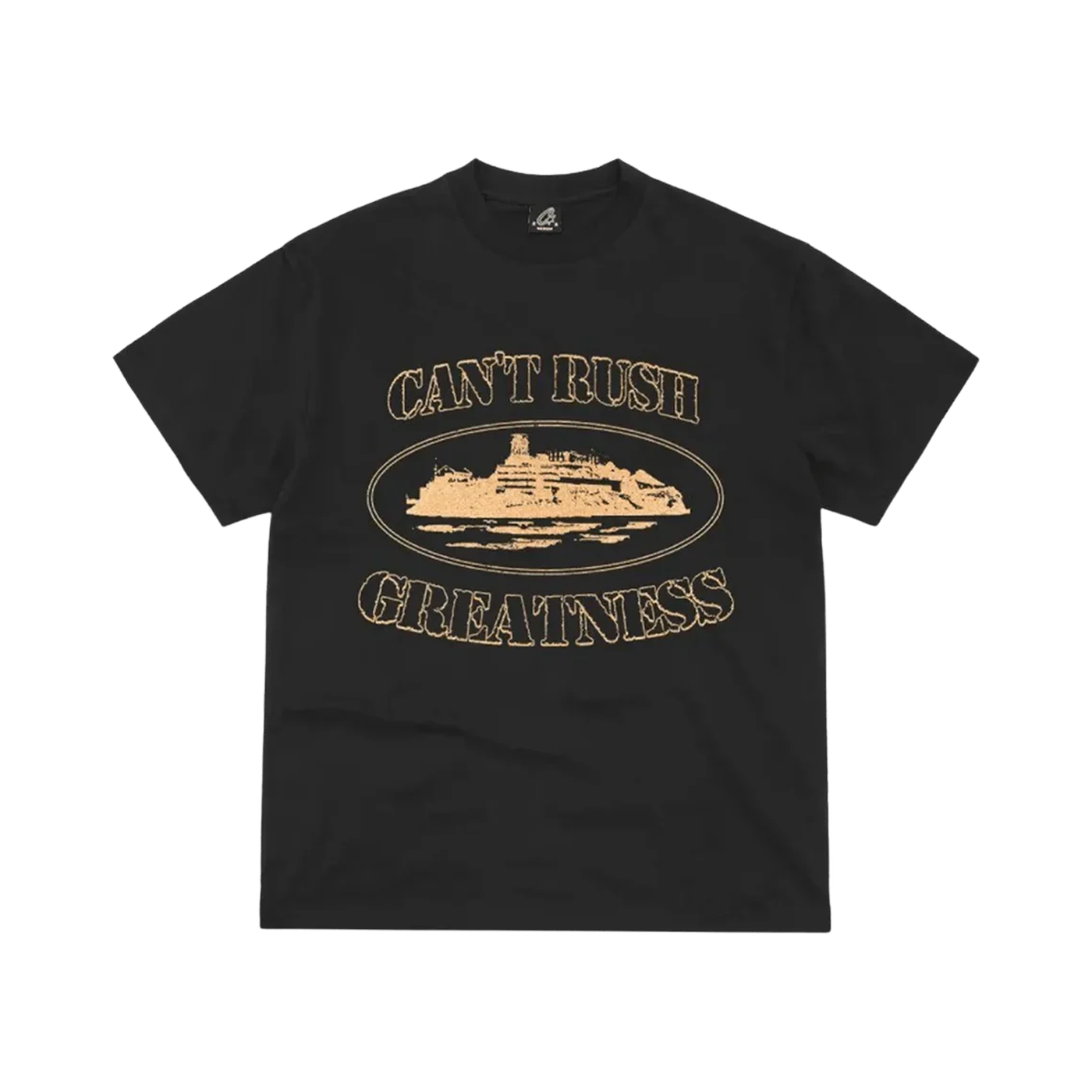 Corteiz x Central Cee Can't Rush Greatness T-Shirt - Black