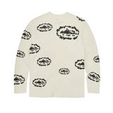 Corteiz x Denim Tears Island Wreath Waffle Thermal - Cream