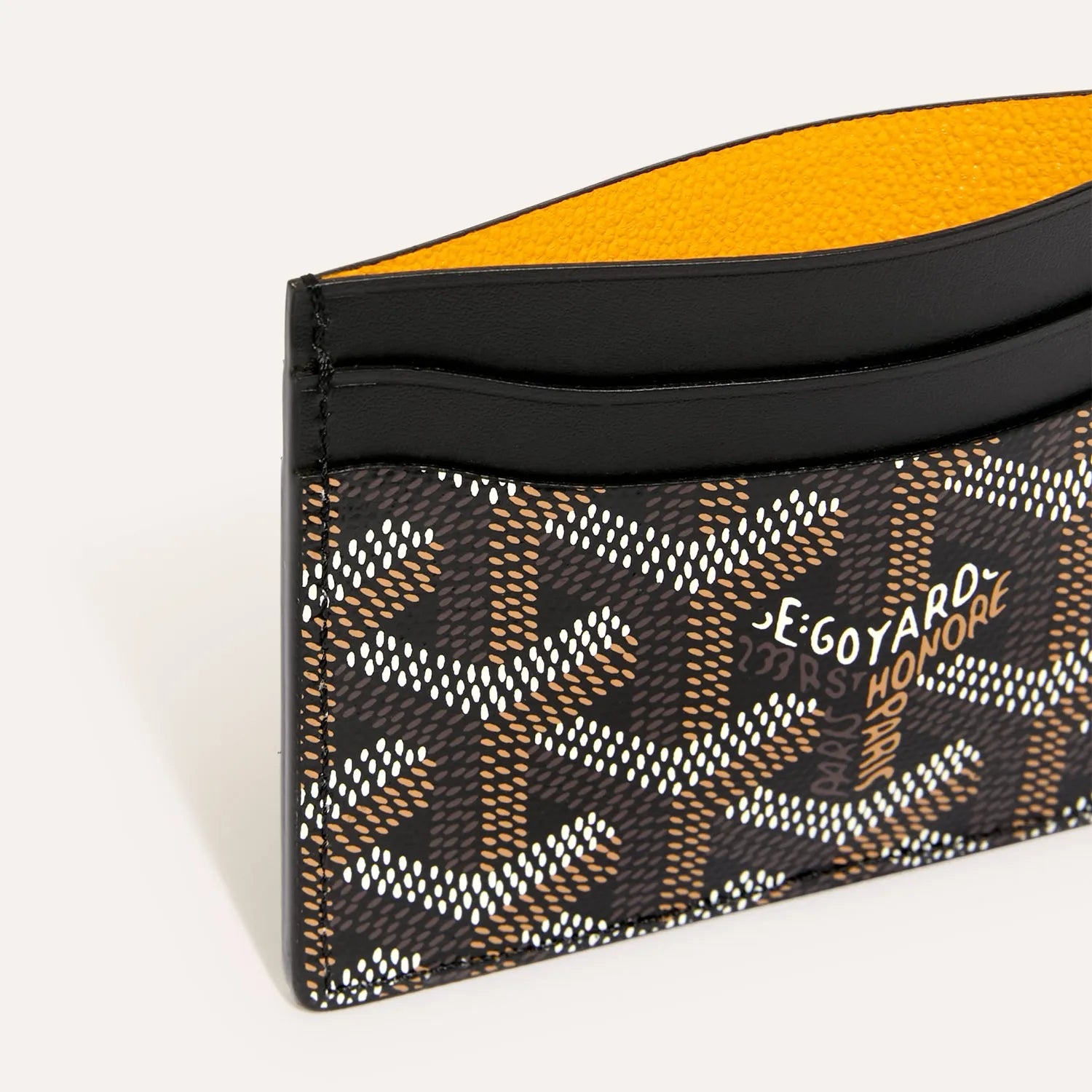Goyard Saint Sulpice Card Holder - Black