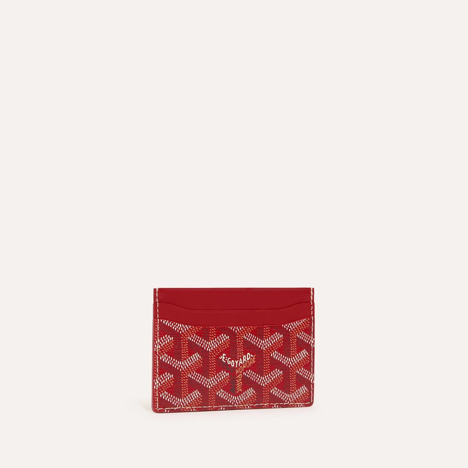Goyard Saint Sulpice Card Holder - Red