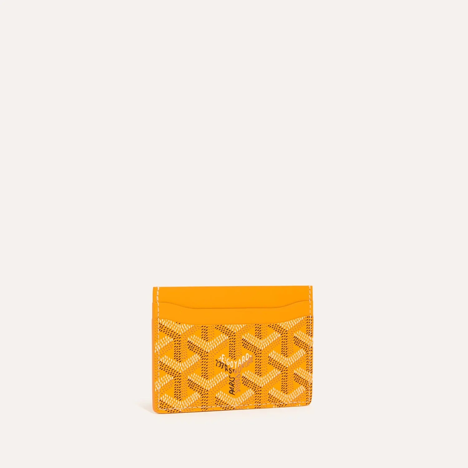 Goyard Saint Sulpice Card Holder - Yellow