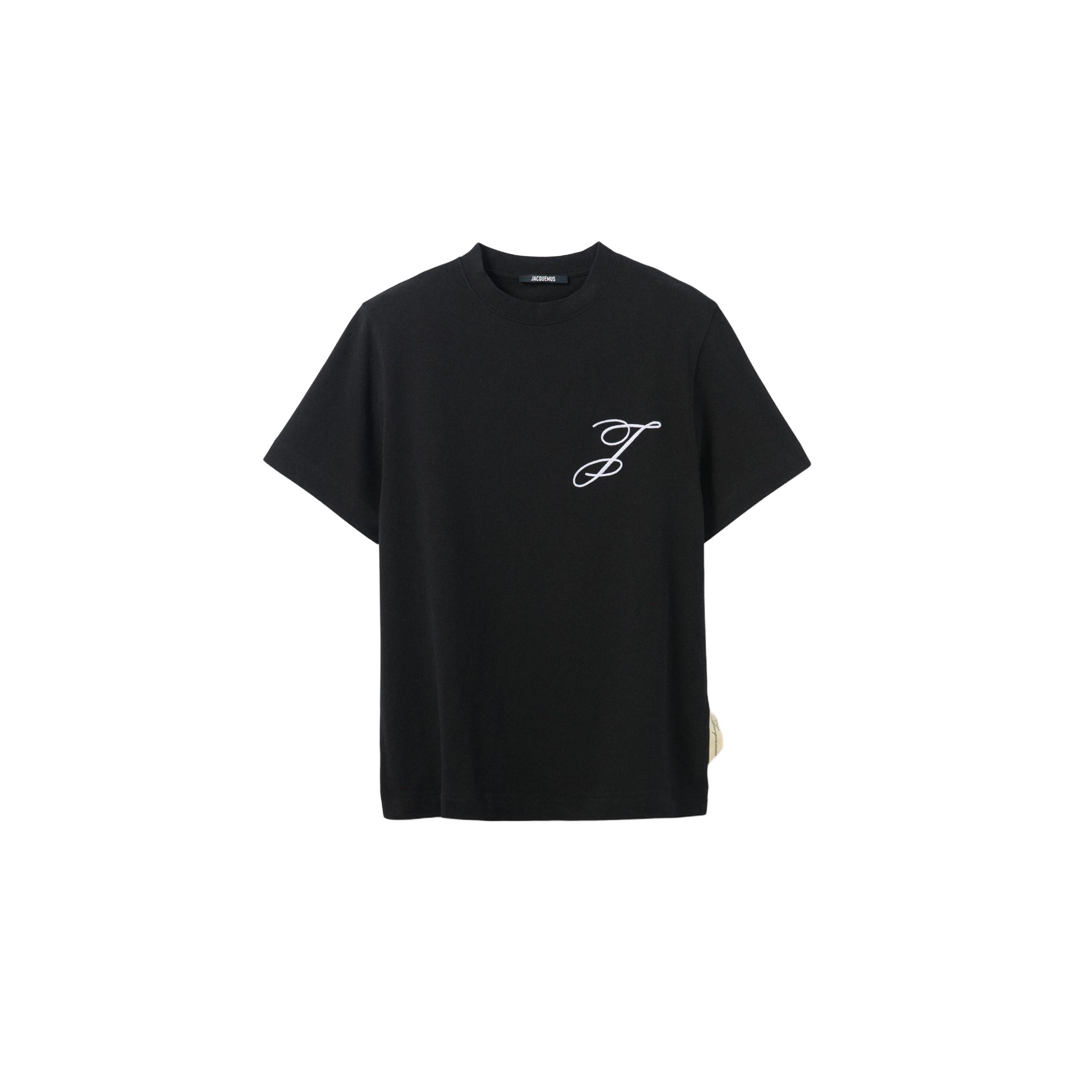 Jacquemus Le T-Shirt Logo - Black