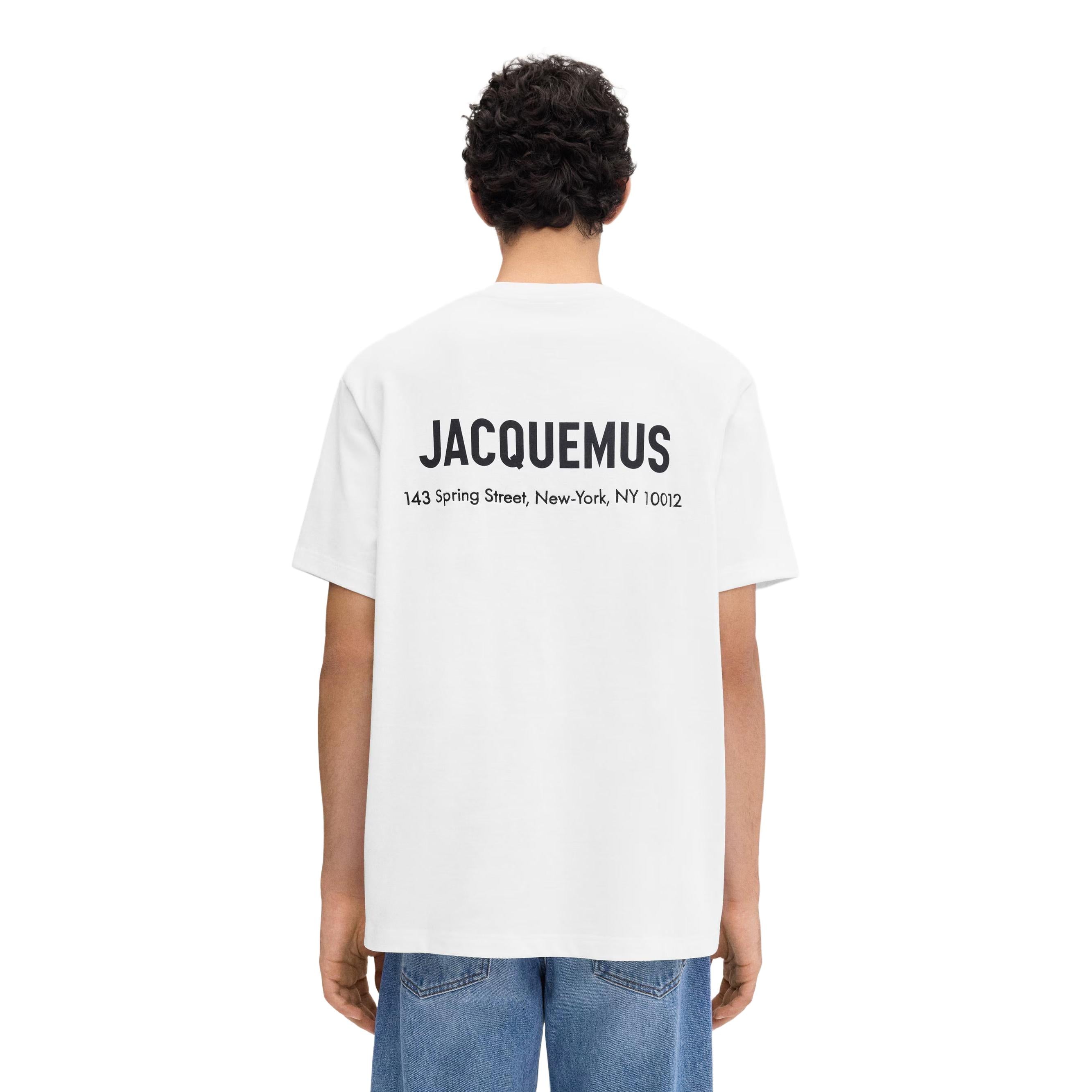 Jacquemus Le T-shirt Adresse New York - White