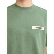 Jacquemus Le T-shirt Gros Grain - Green