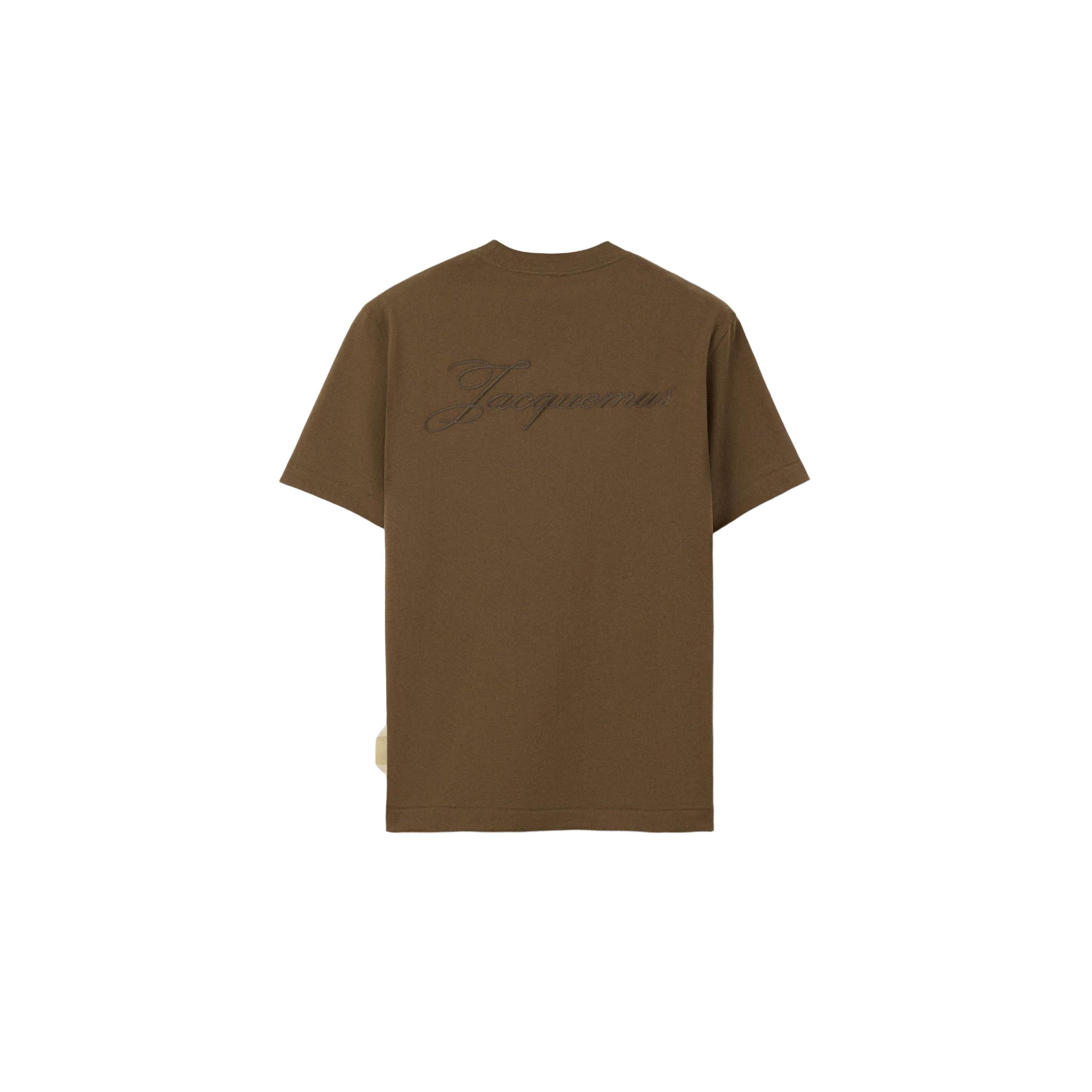 Jacquemus Le T-shirt Logo - Brown