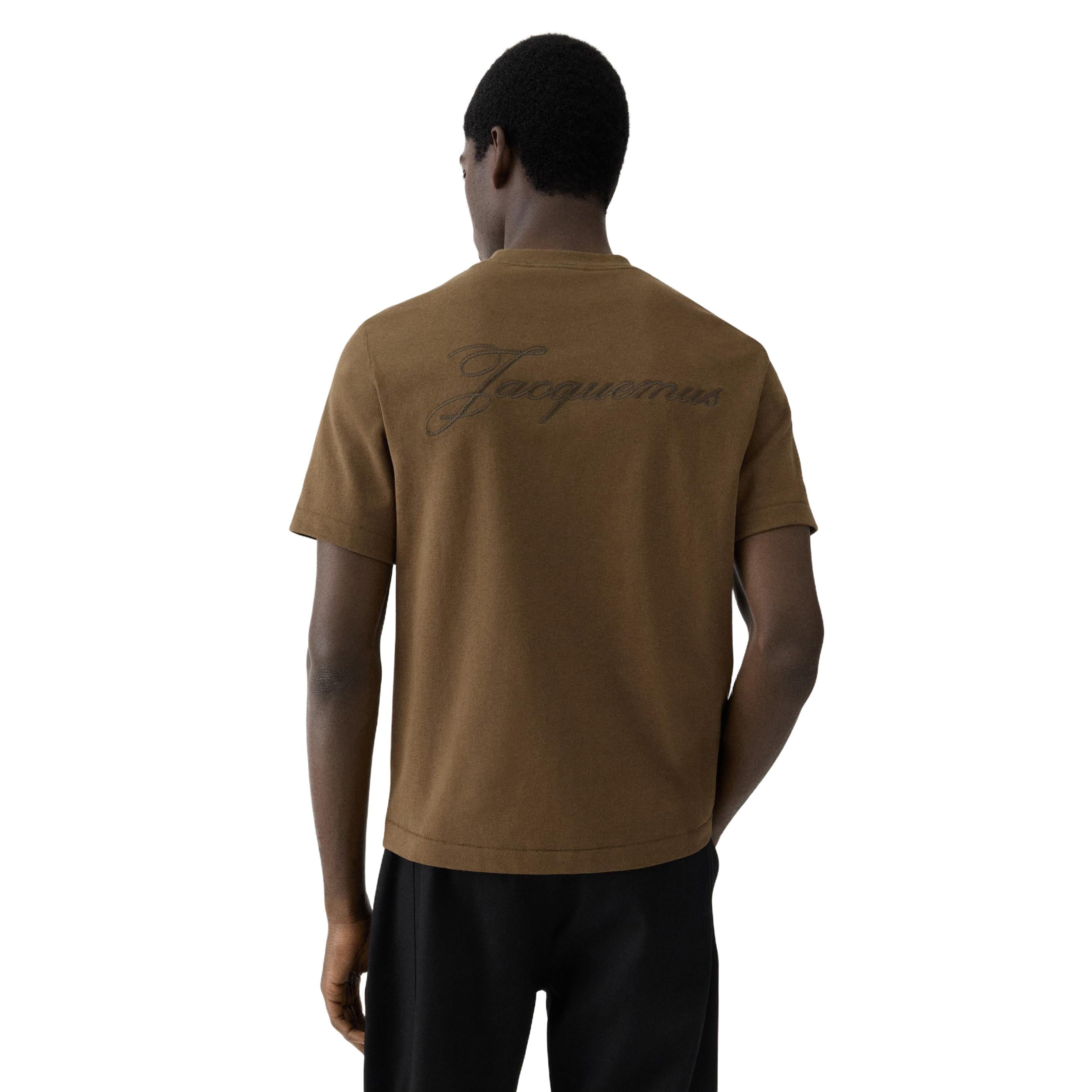 Jacquemus Le T-shirt Logo - Brown