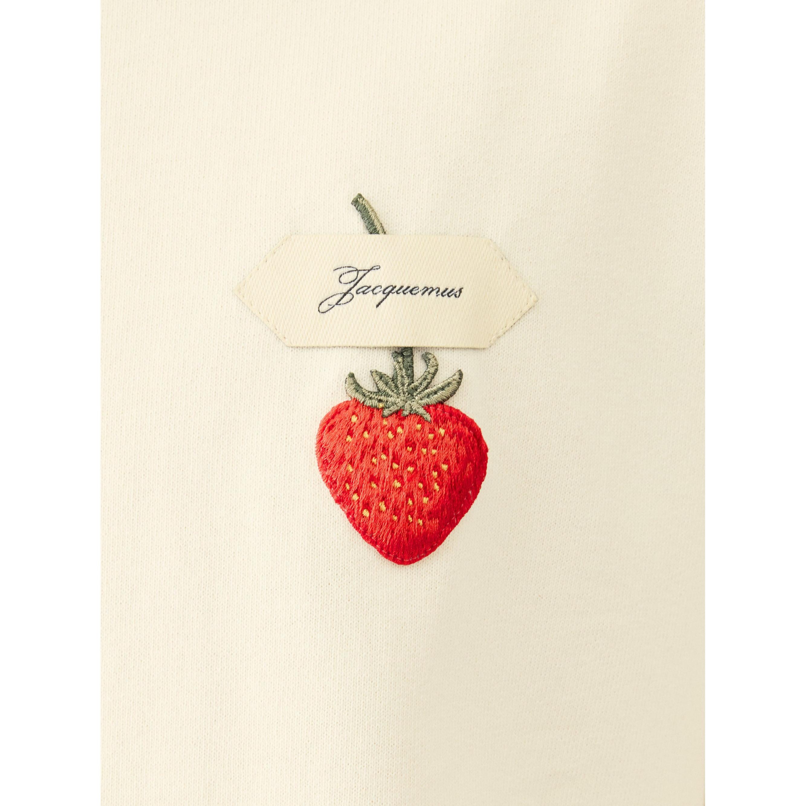 Jacquemus The Strawberry T-Shirt - Beige