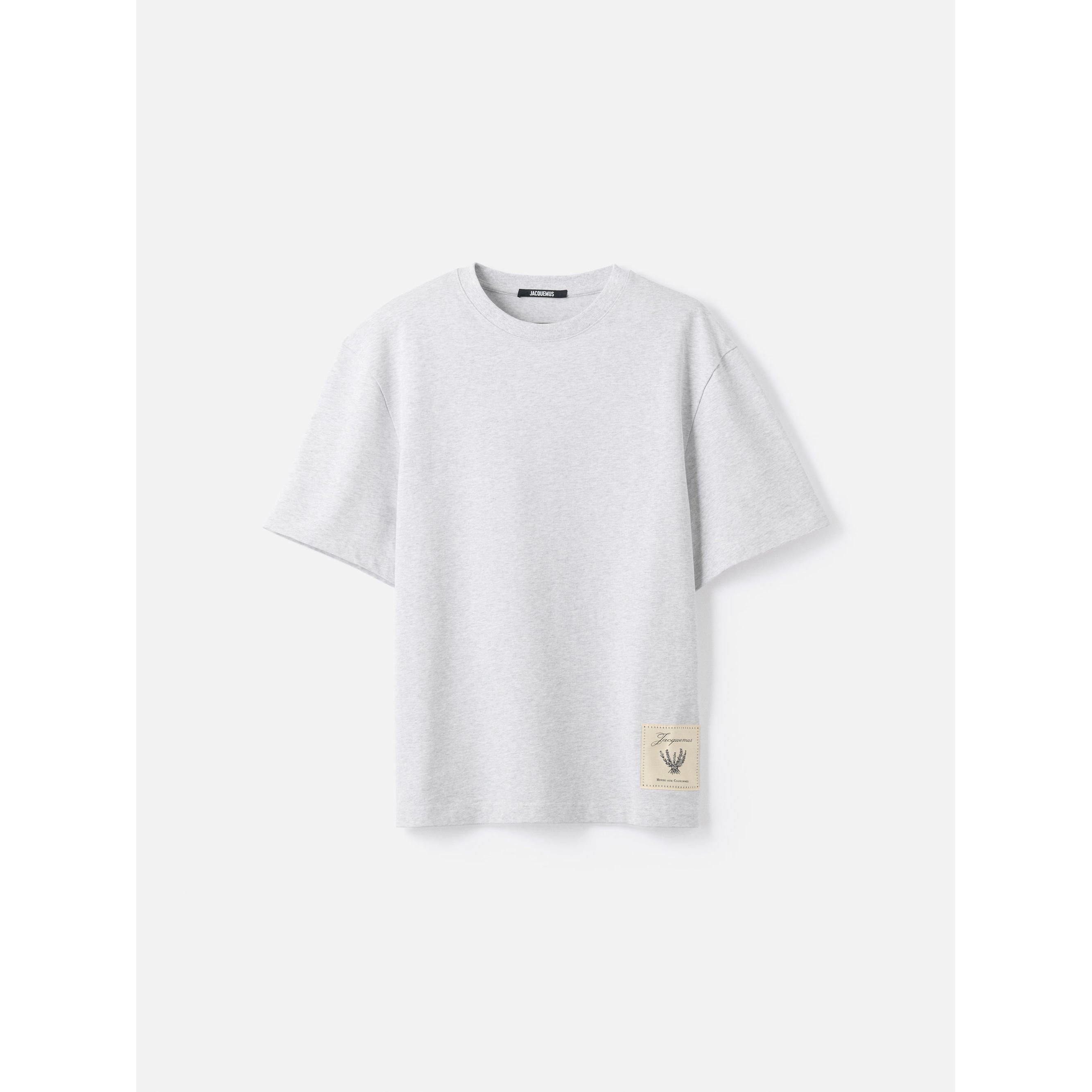 Jacquemus The Torneo Short-Sleeve T-Shirt Rosemary - Grey