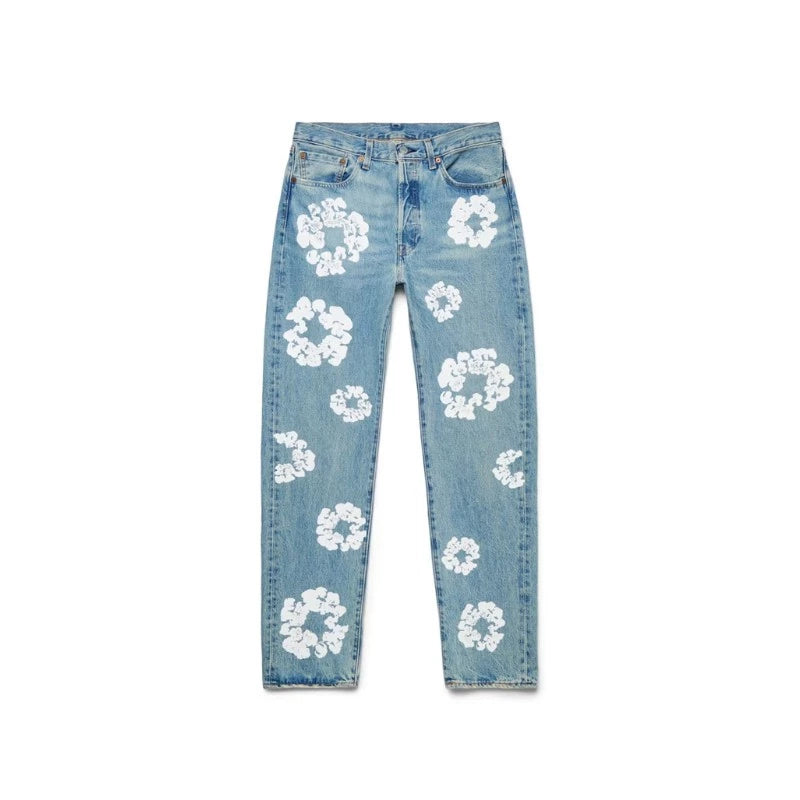 Levi's x Denim Tears Cotton Wreath Jeans 501 - Light Wash