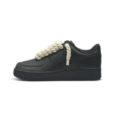 Nike Air Force 1 Low Rope Laces - Black Beige