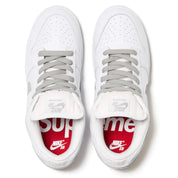 Nike SB Dunk Low - Supreme 94 White Metallic Silver