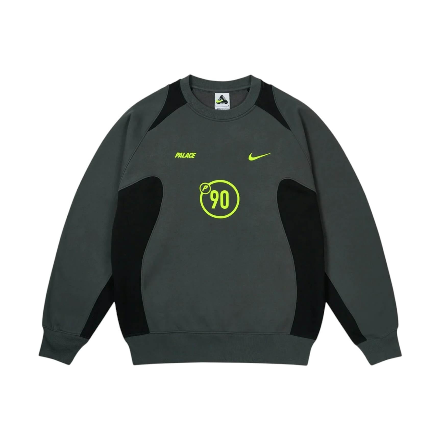 Palace x Nike Total P90 Crew - Grey