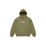 Supreme Box Logo Hooded Sweatshirt - Olive
