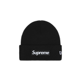 Supreme New Era Box Logo Beanie - Black